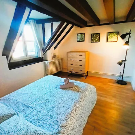 דירה Le Plum'loft, Duplex Au Coeur Du Vieux - Wifi - Tv