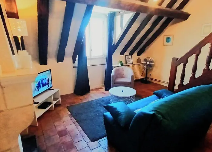 Le Plum'loft, Duplex Au Coeur Du Vieux - Wifi - Tv Lägenhet